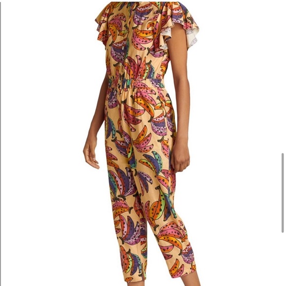 Farm Rio banana jumpsuit - Picture 2 of 16
